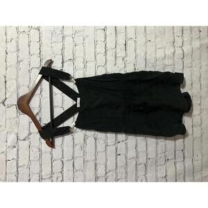 Dainty Hooligan Black Women's Romper with‎ Adjustable Straps S